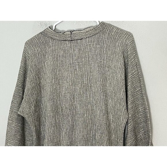 Monika Astara Joy Tunic Top Size Small Medium Gray Black - Picture 9 of 12